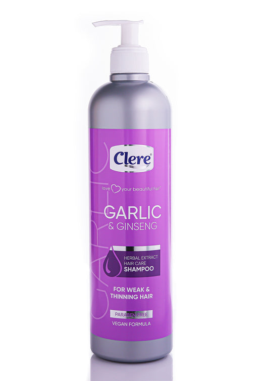 Clere Garlic & Ginseng Shampoo 700ml